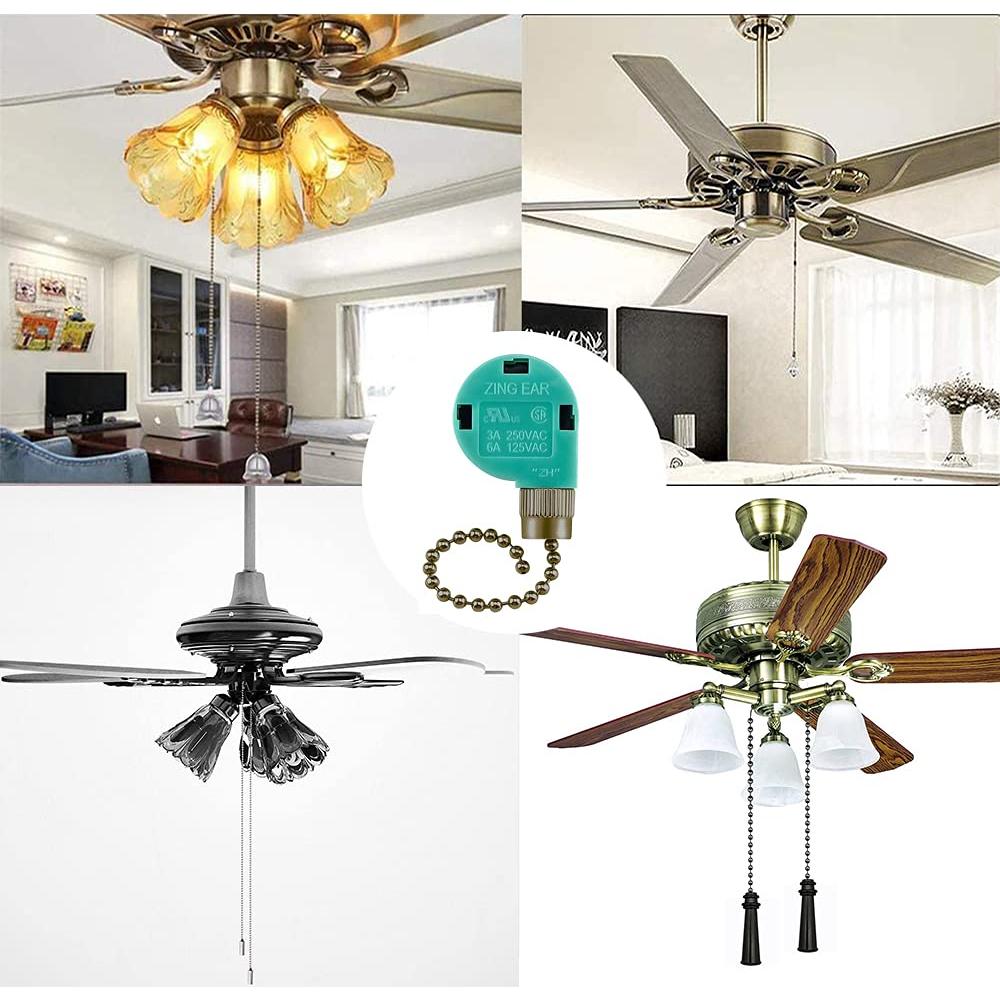 Interruptor de Cadena de Tirar Zing Ear ZE-268S6 3 Velocidades