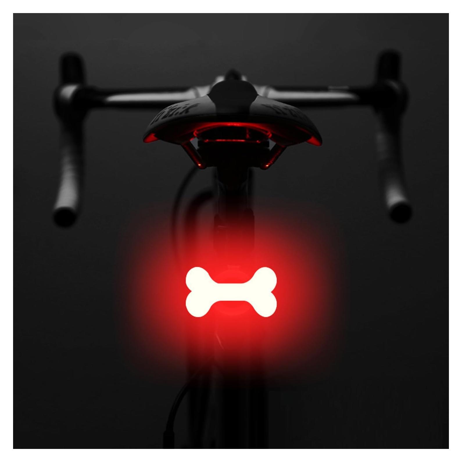 Luz Trasera LED Recargable AaiLucky STY035 para Bicicleta