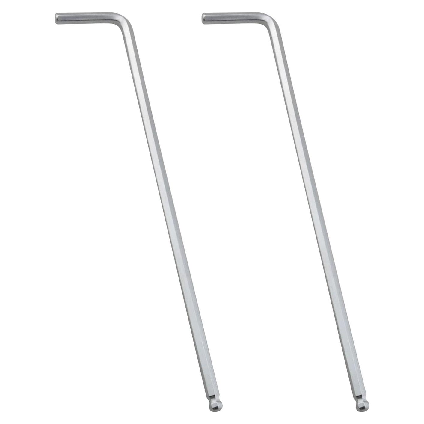 Juego de 2 Llaves Hexagonales Internas YHXiXi 1/8'' Punta Esférica