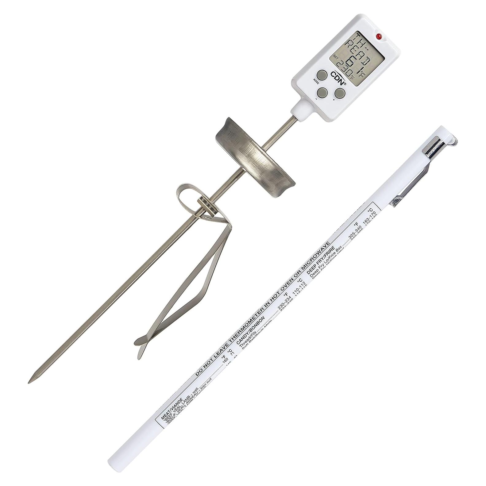 Termómetro Digital de Caramelo CDN DTC450 con Clip Ajustable