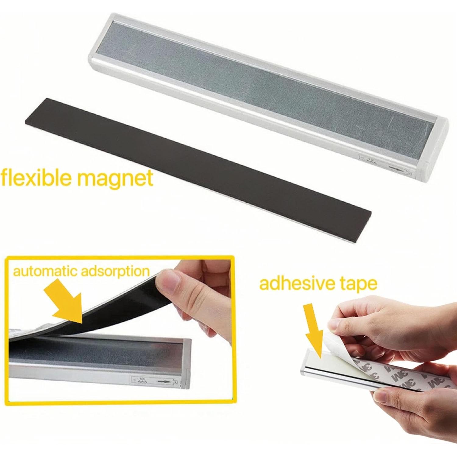 Luz LED de Paso con Sensor AUTIDEFY, 2 Pzas, Blanco Cálido