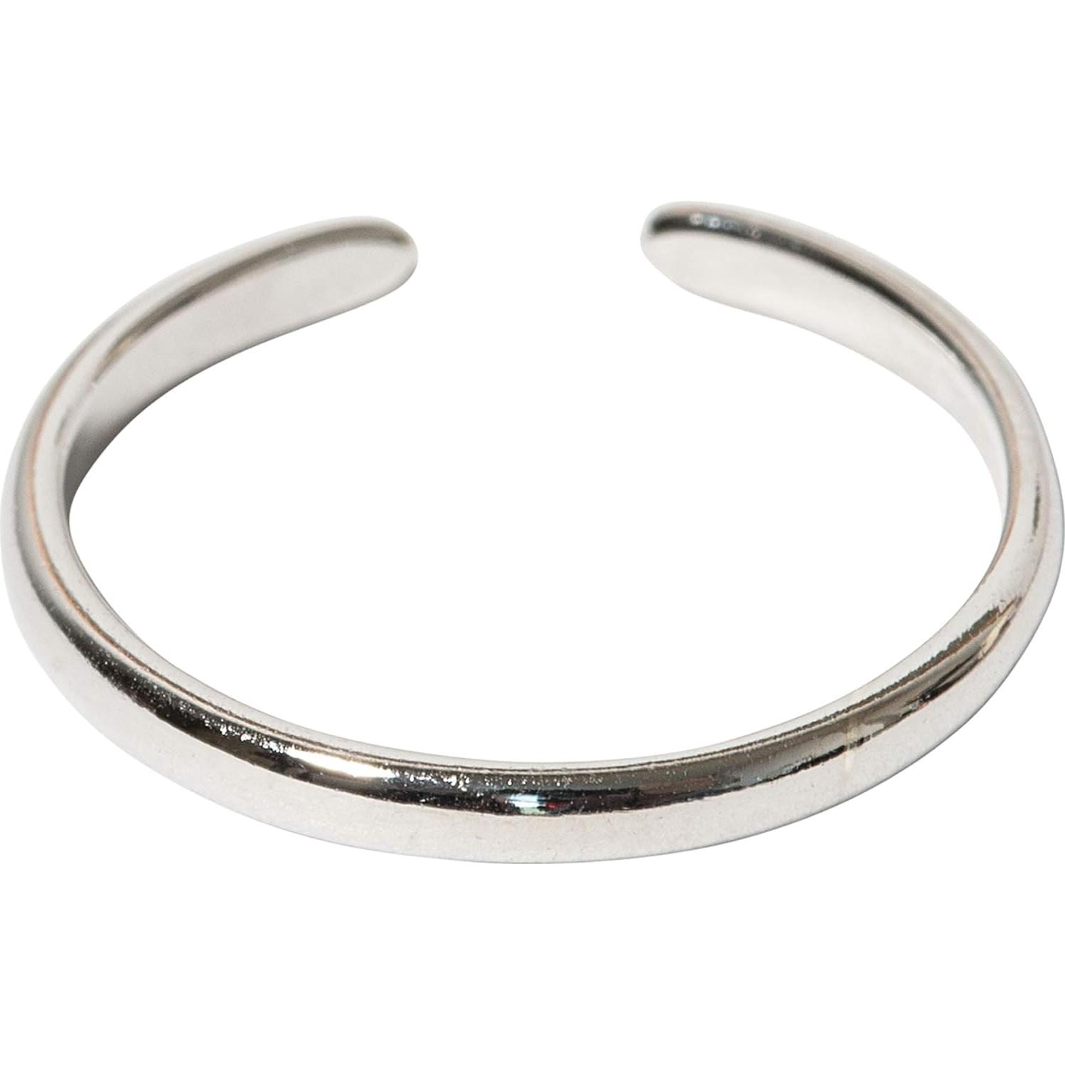 Anillo Abierto Ajustable de Plata Sólida 925 - Set de 4 Diseños