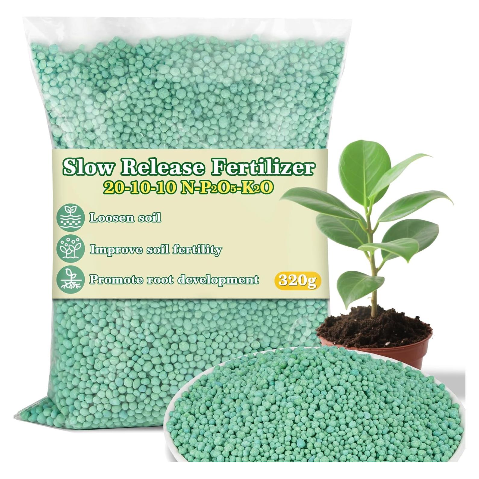 Fertilizante Orgánico de Liberación Lenta 20-10-10 LZH 330g