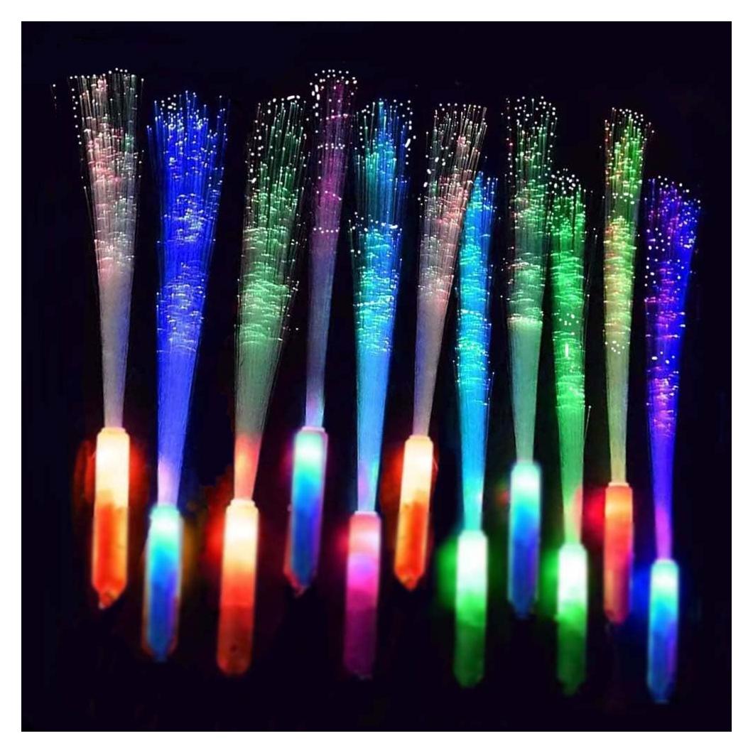 Paquete de 25 Varitas Brillantes BouQuw para Fiesta