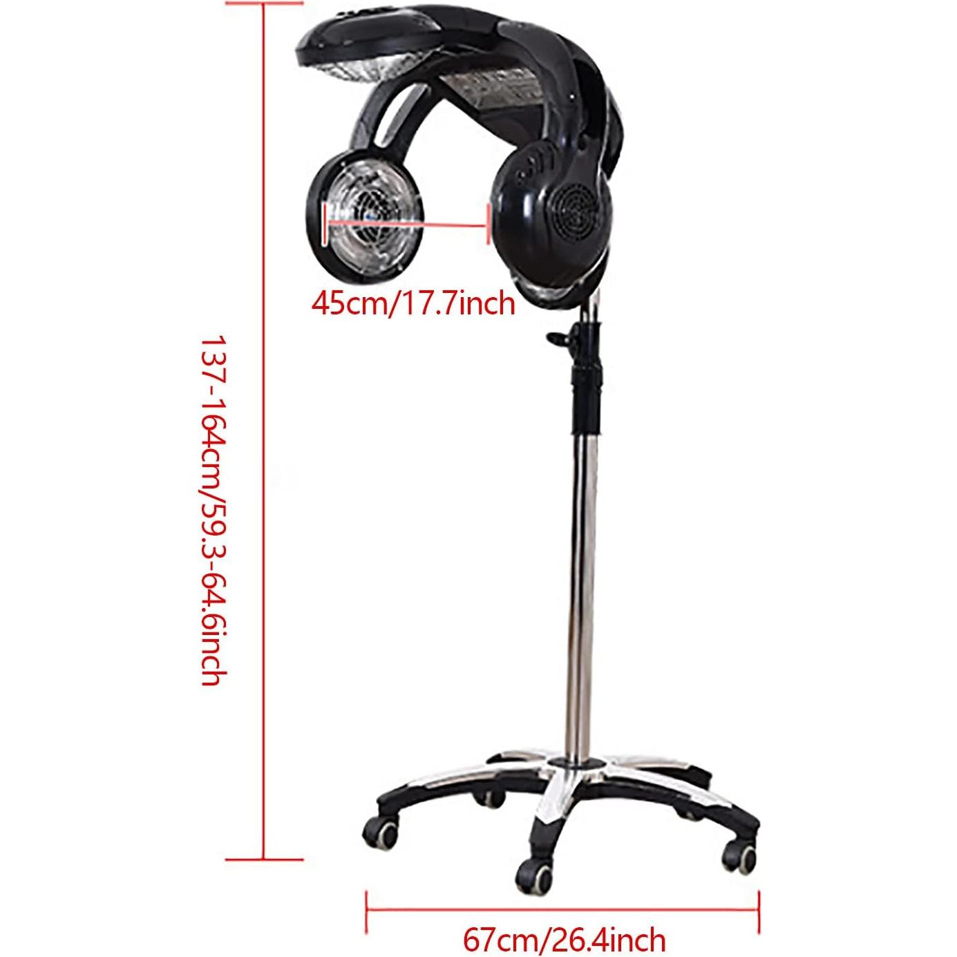 Secador de Pelo de Pie Profesional MAJIEQ 1400W Ajustable