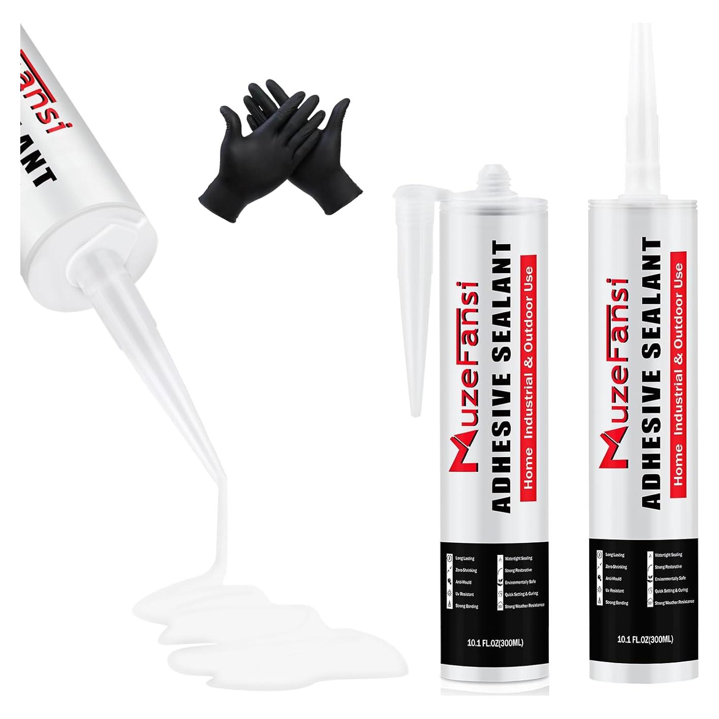 Sellador de Techo Autonivelante MuzeFansi - 2 Paquetes 0.57 kg