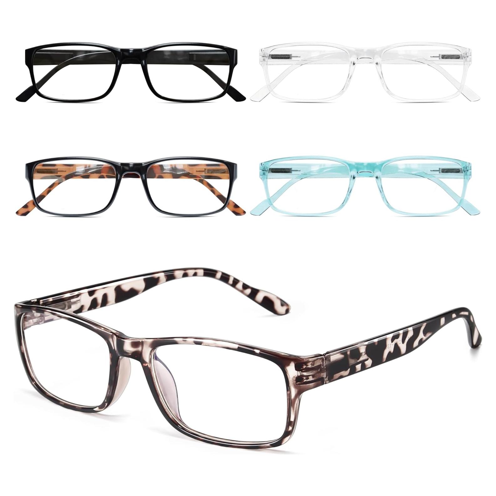 Gafas de Lectura Gaoye 5 Pack Luz Azul 1.75x Unisex