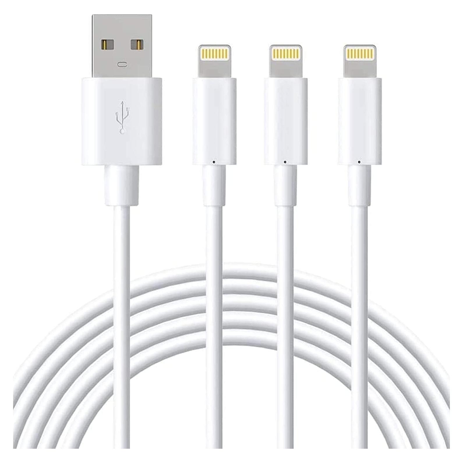 Cable de Carga Rápida Lightning Marchpower 3FT - Paquete de 3