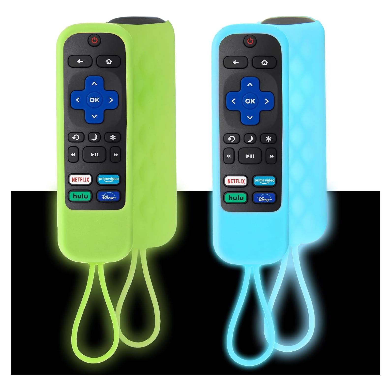 Funda de Silicona Antideslizante para Control Remoto Roku - HOPINGLUO