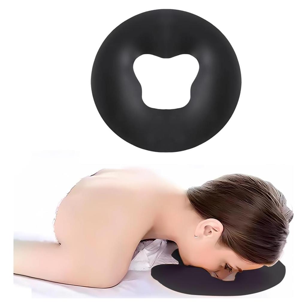 Cojín de Masaje Facial OULIGET de Silicona Suave 29x1.8cm