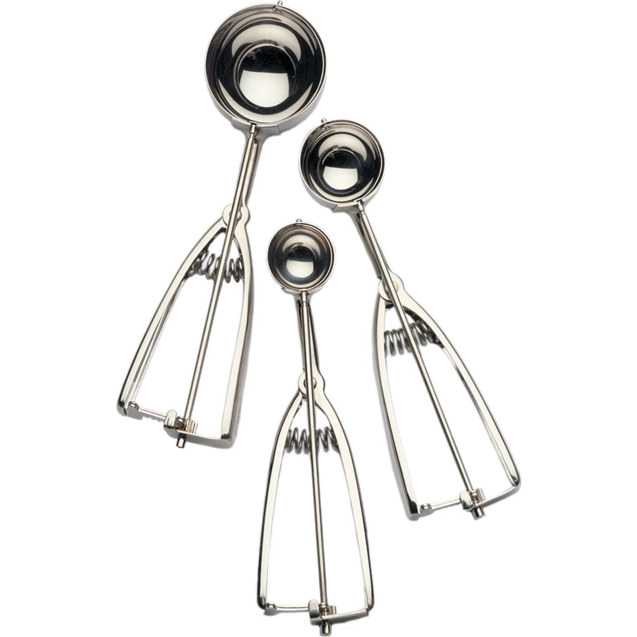 Cucharón Medido RSVP Internacional #12 Acero Inoxidable 6.5 Cucharadas