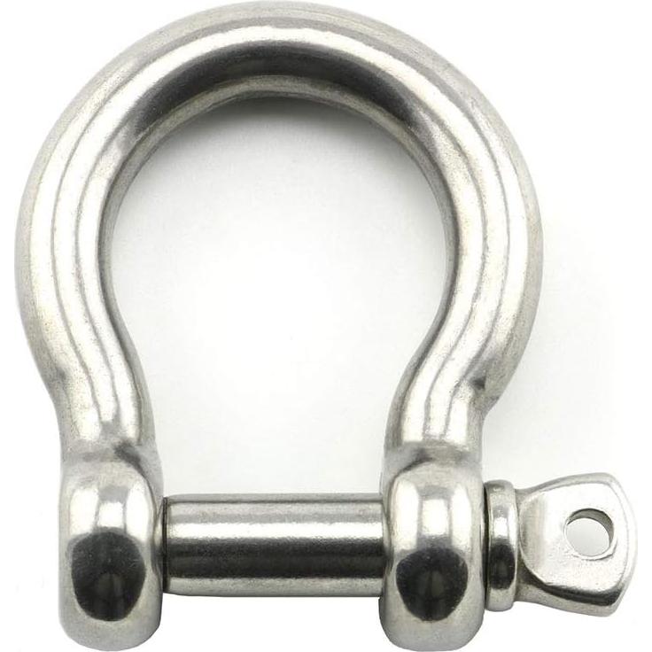 Grillete de Anclaje M12 Acero Inoxidable 1.27 cm 1400kg