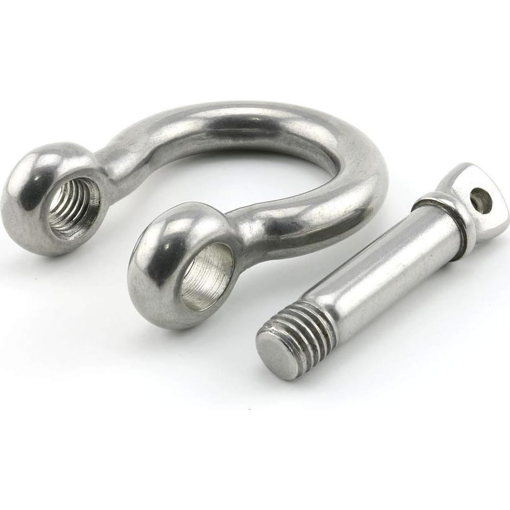 Grillete de Anclaje M12 Acero Inoxidable 1.27 cm 1400kg