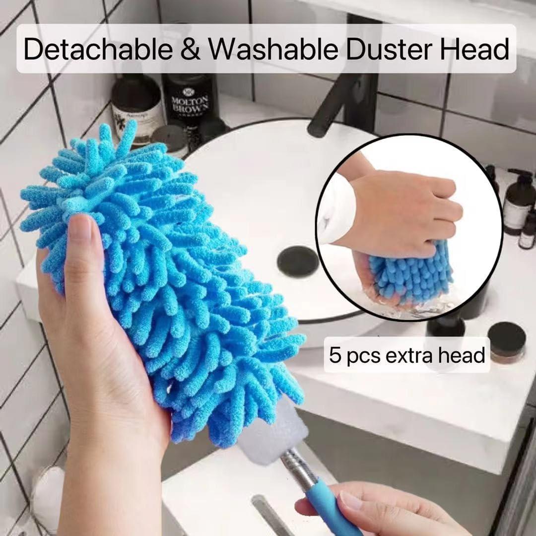 Duster de Microfibra Eichopmen 6 Pcs Extensible 28-75 cm Azul