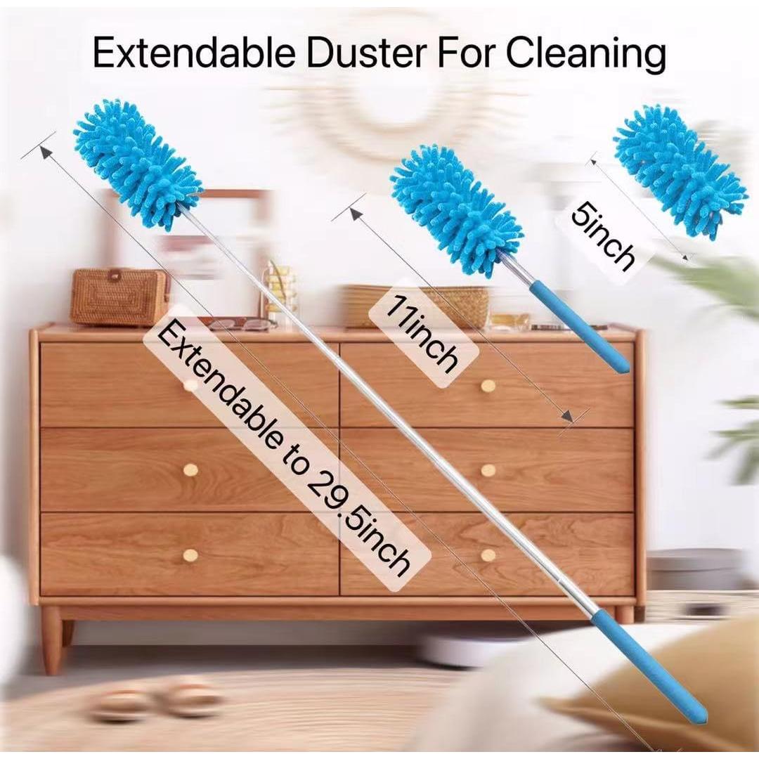 Duster de Microfibra Eichopmen 6 Pcs Extensible 28-75 cm Azul