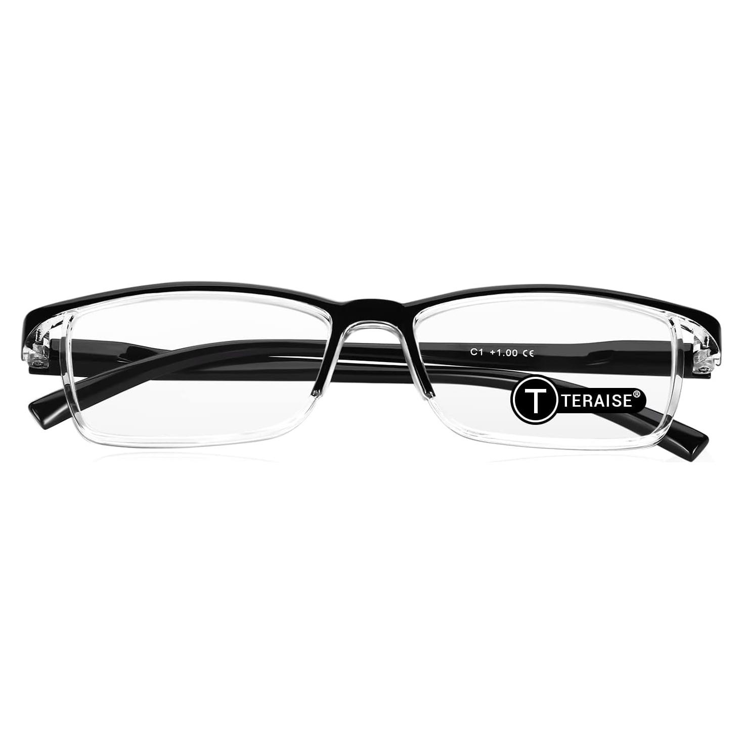 Gafas de lectura TERAISE anti-luz azul 3.75x para adultos
