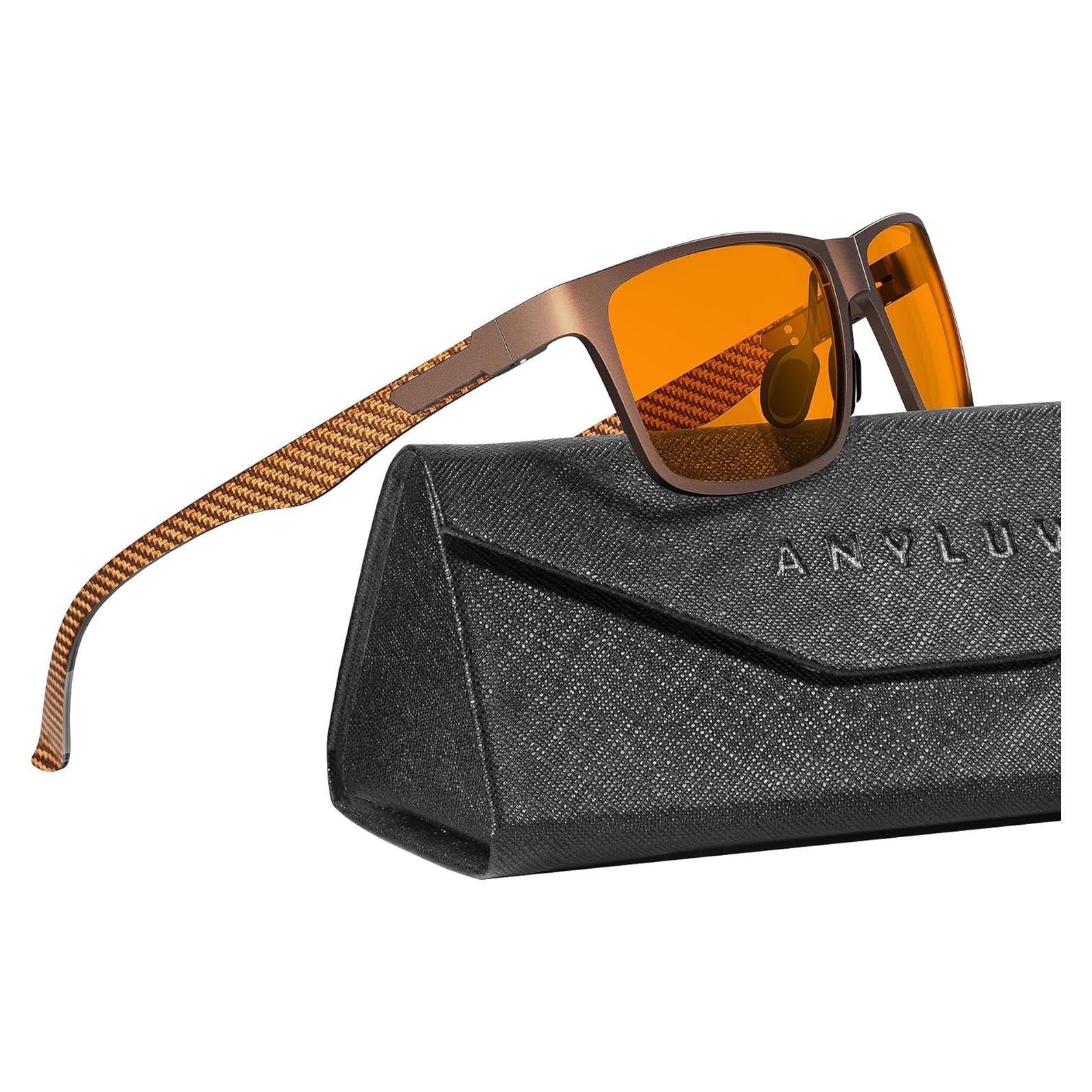 Gafas de Luz Azul ANYLUV para Hombres - Protección Visual