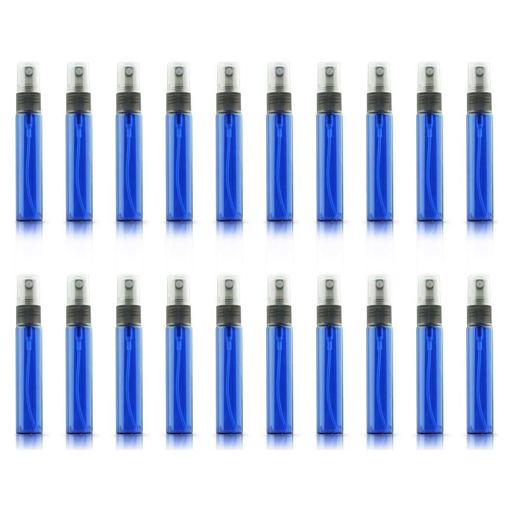 Juego de 20 Botellas de Perfume Vacías 10ML YouBo Azul