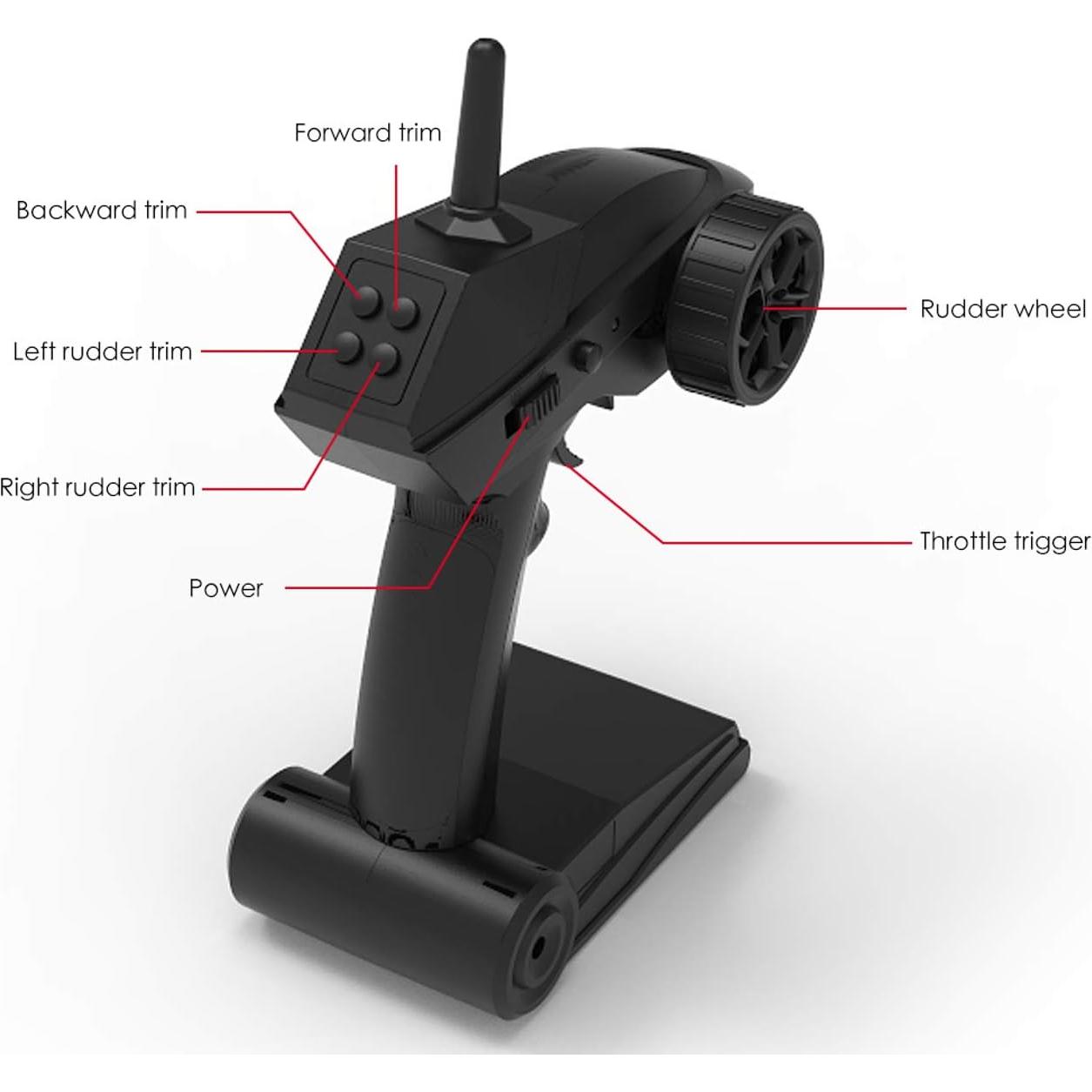 Barco de Carreras RC POCO DIVO Exceed-33 20 km/h