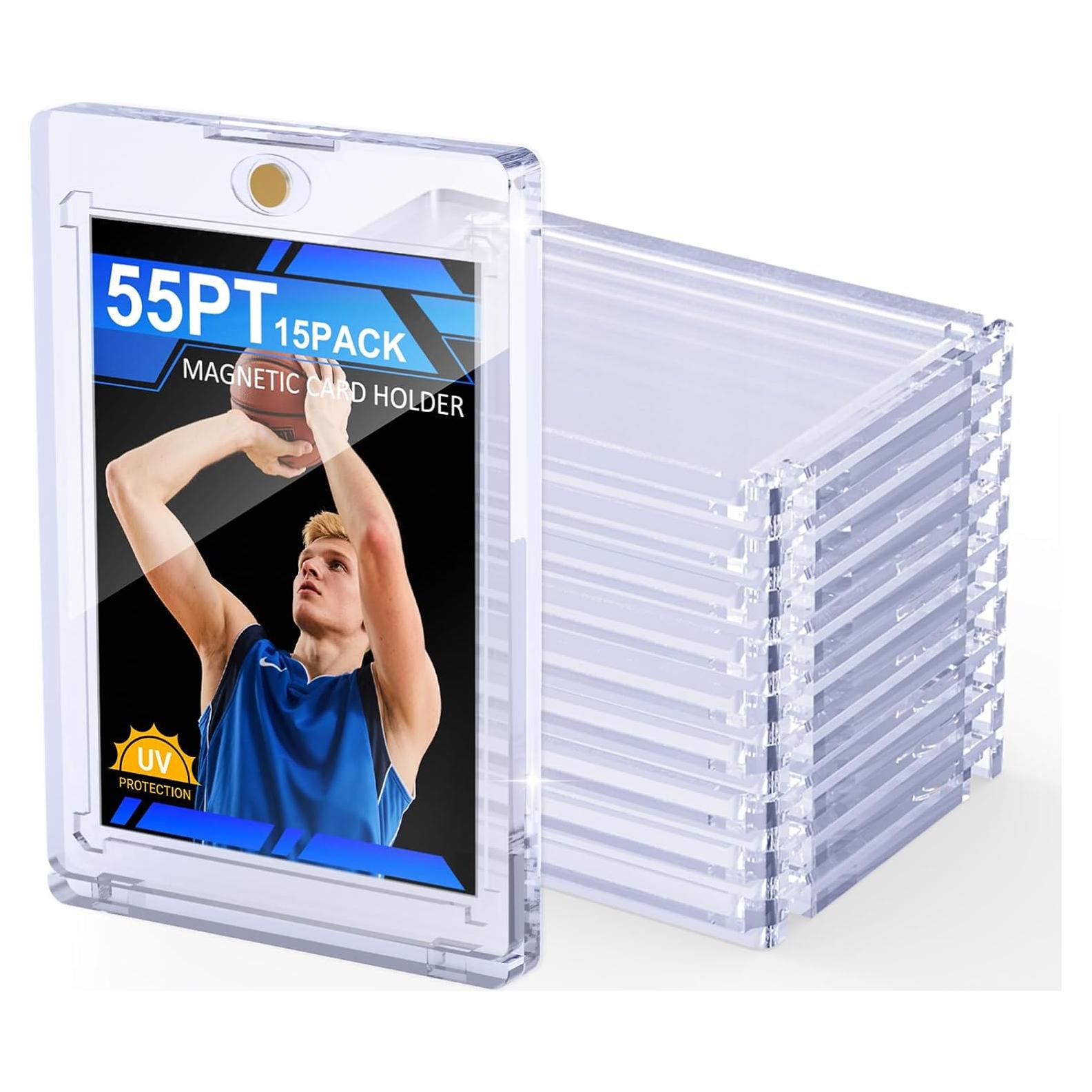 Soporte Magnético para Tarjetas SAMYUCHO 15ct 55pt Transparente