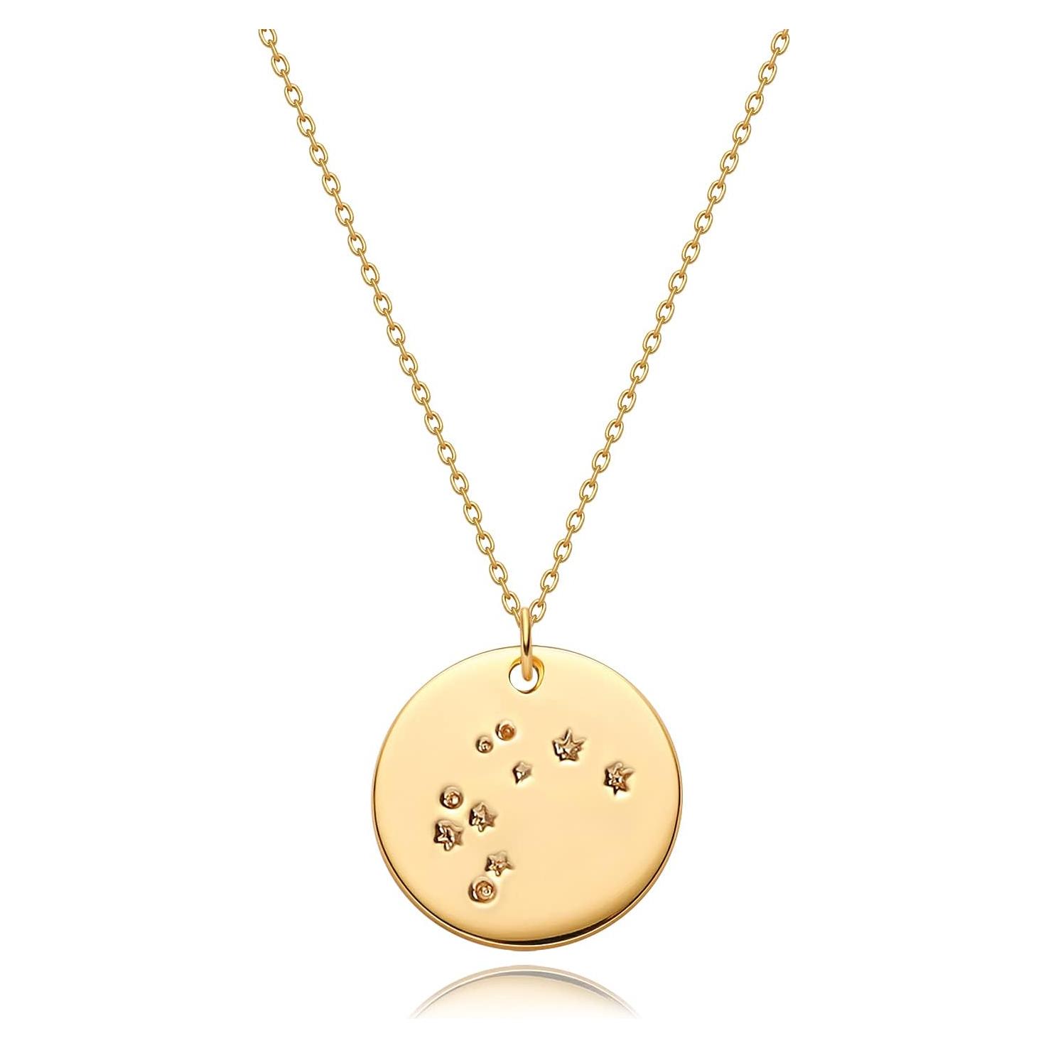 Collar de Oro 18K MEVECCO Acuario 48.3-53.3 cm Joyería