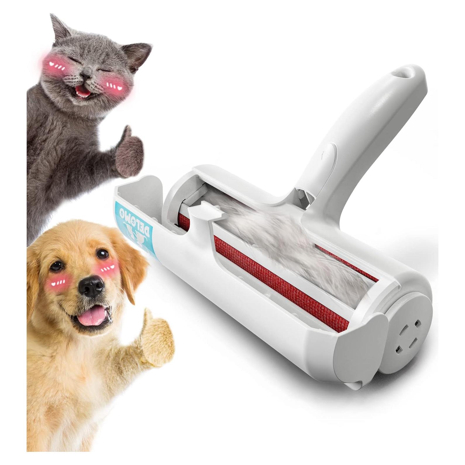 DELOMO Rodillo Removedor de Pelo de Mascota Reutilizable