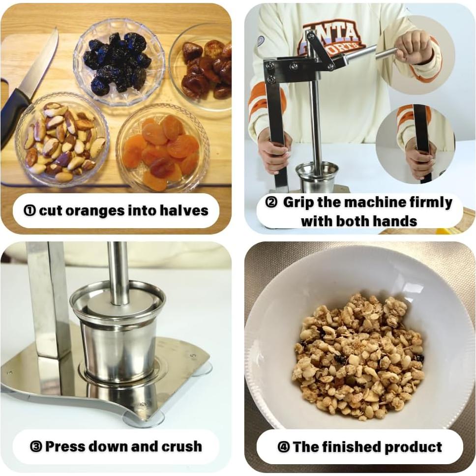 Exprimidor Manual de Limón Hojioyi de Acero Inoxidable 3.02 kg