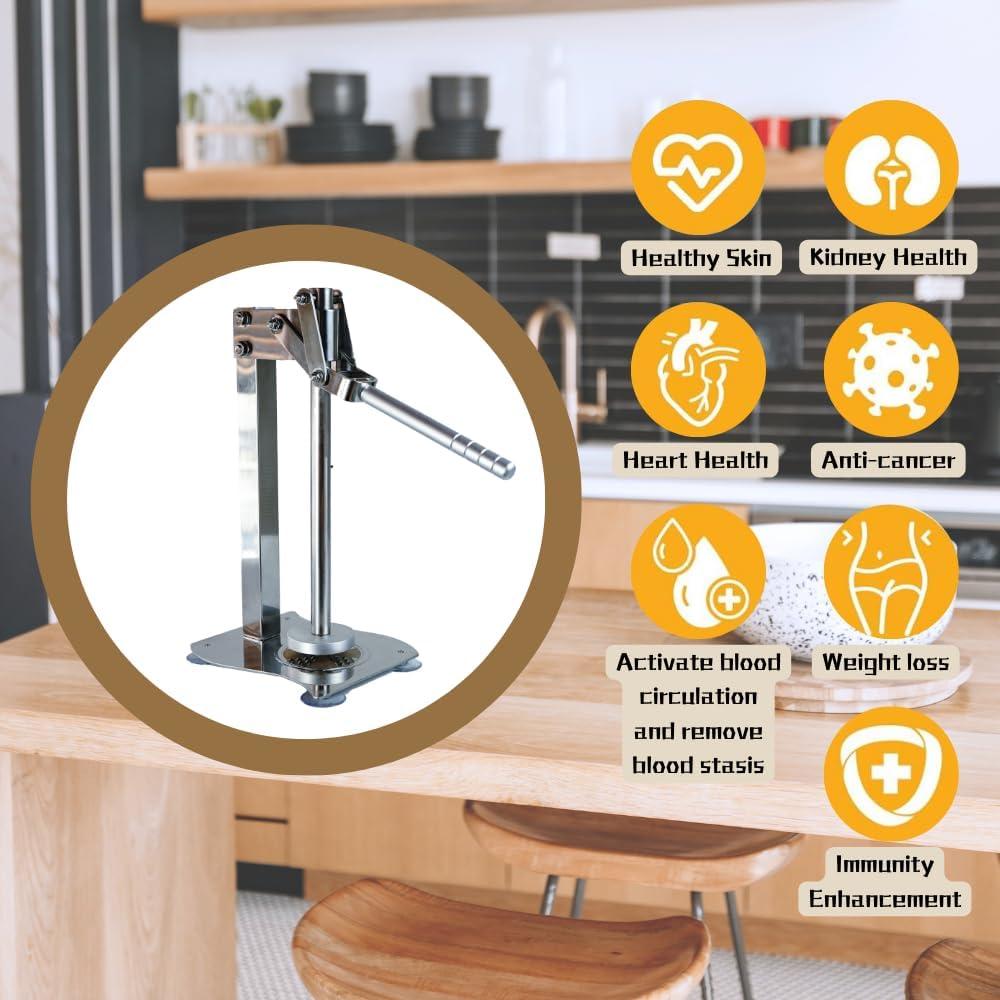 Exprimidor Manual de Limón Hojioyi de Acero Inoxidable 3.02 kg