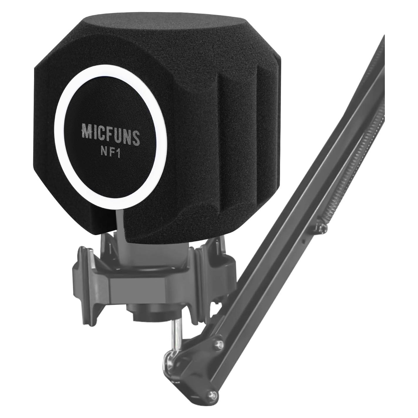 Filtro de Pop para Micrófono NF1 - Reducción Acústica 45mm