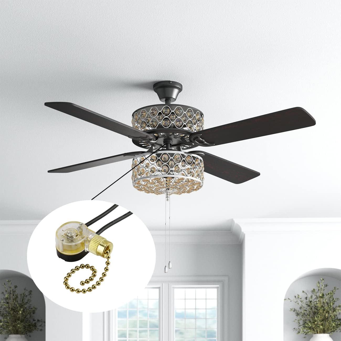 Interruptor de ventilador de techo Zing Ear ZE-109 - Paquete de 2