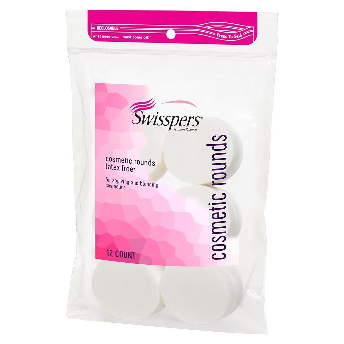 Discos Cosméticos Swisspers CTX Redondos Desechables 48 Pzs