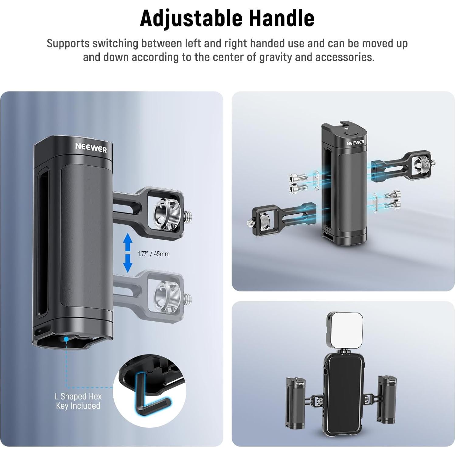 Mango Lateral Inalámbrico NEEWER PA005E para Smartphone