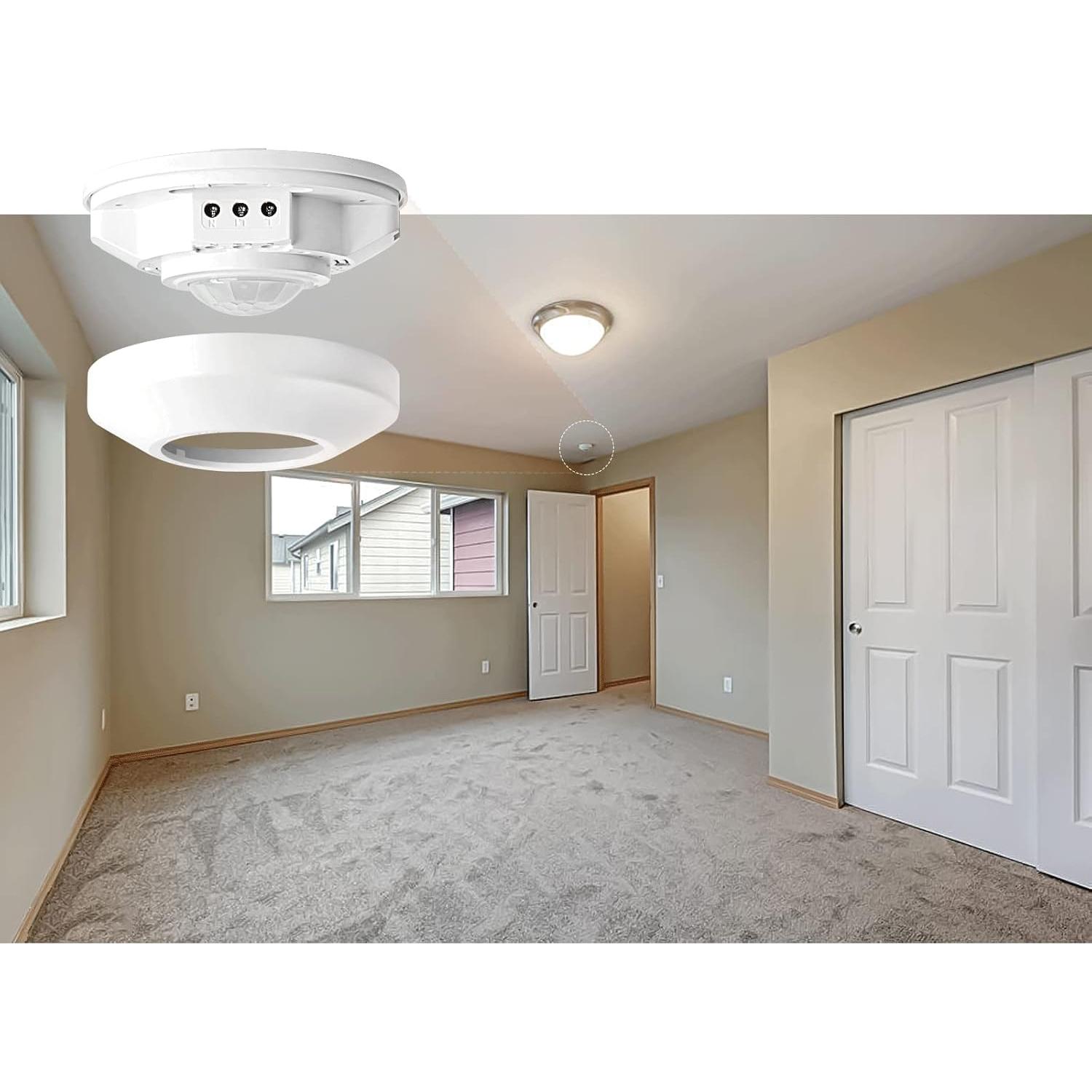 Sensor de Movimiento Techo RAYZEEK RZ036 360° 110V-265V