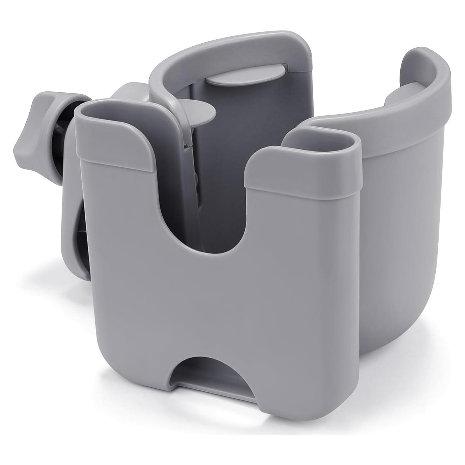 Soporte para Taza y Teléfono Accmor 2-en-1 Universal Gris