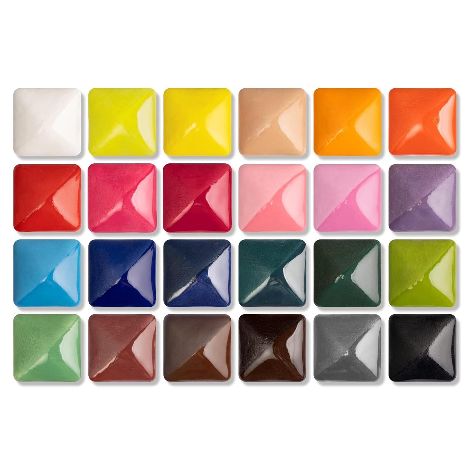 Juego de subglaseado Pasler 24 colores para cerámica 70ml