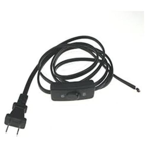 Cable de Lámpara 3 Metros con Interruptor 18AWG HBFBZM