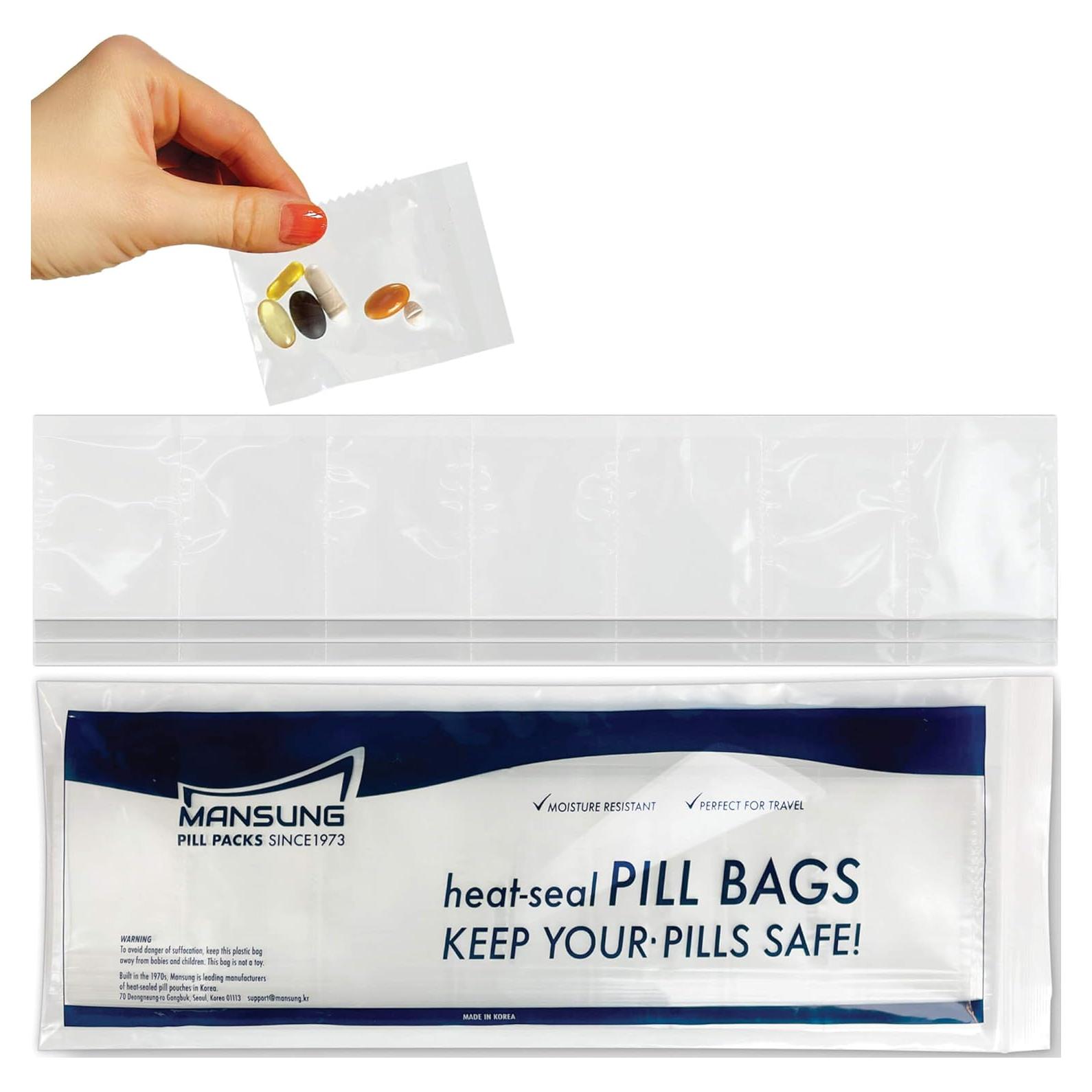 Bolsa de Sellado Térmico Mansung S para Pastillas 700 Unidades