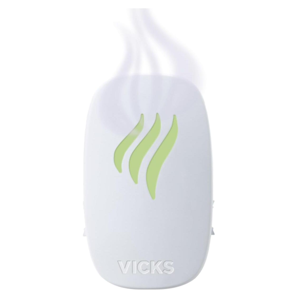 Vicks Vaporizador Sin Agua V1750 con Luz Nocturna y VapoPads