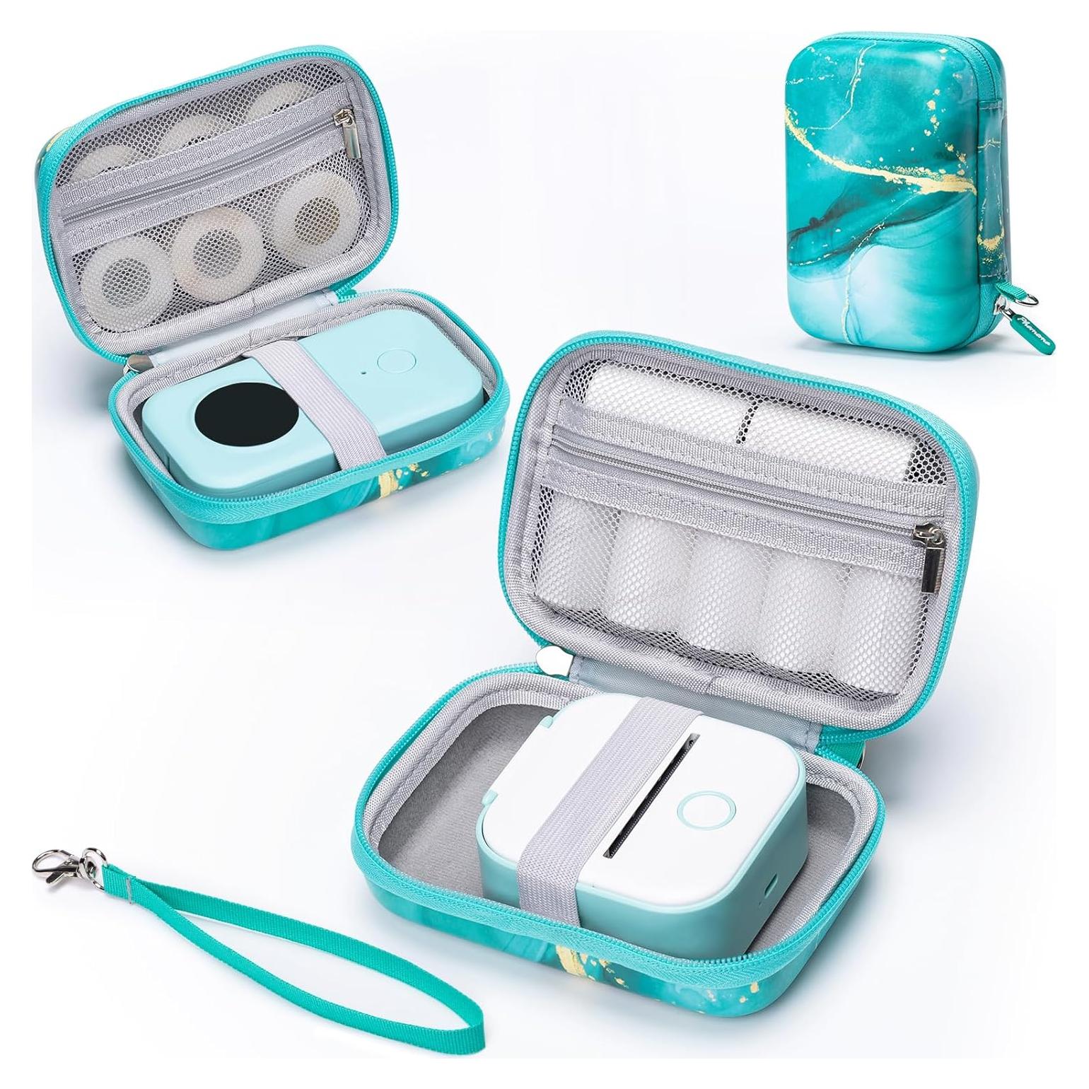 Funda Dura Memoking T02 para Mini Impresoras Verde