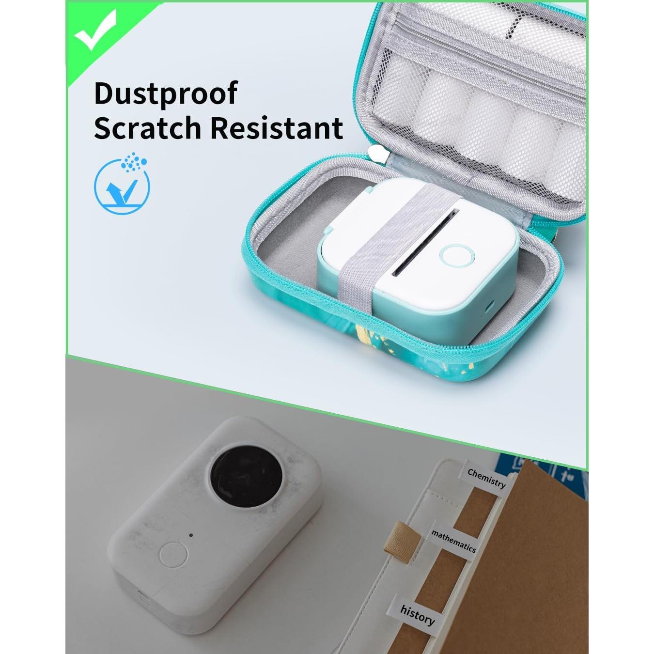 Funda Dura Memoking T02 para Mini Impresoras Verde