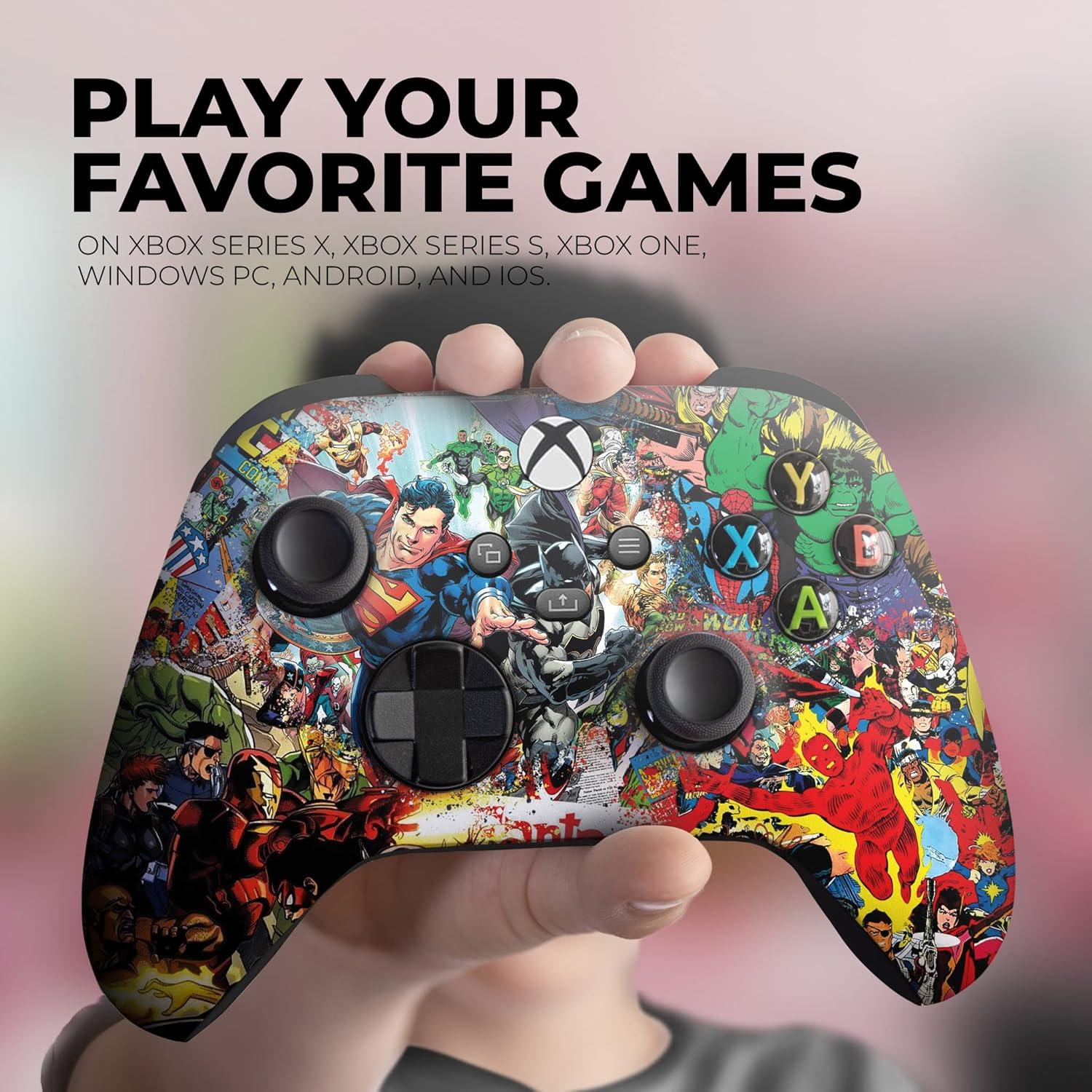 Controlador Inalámbrico Personalizado DreamController Comiccs para Xbox