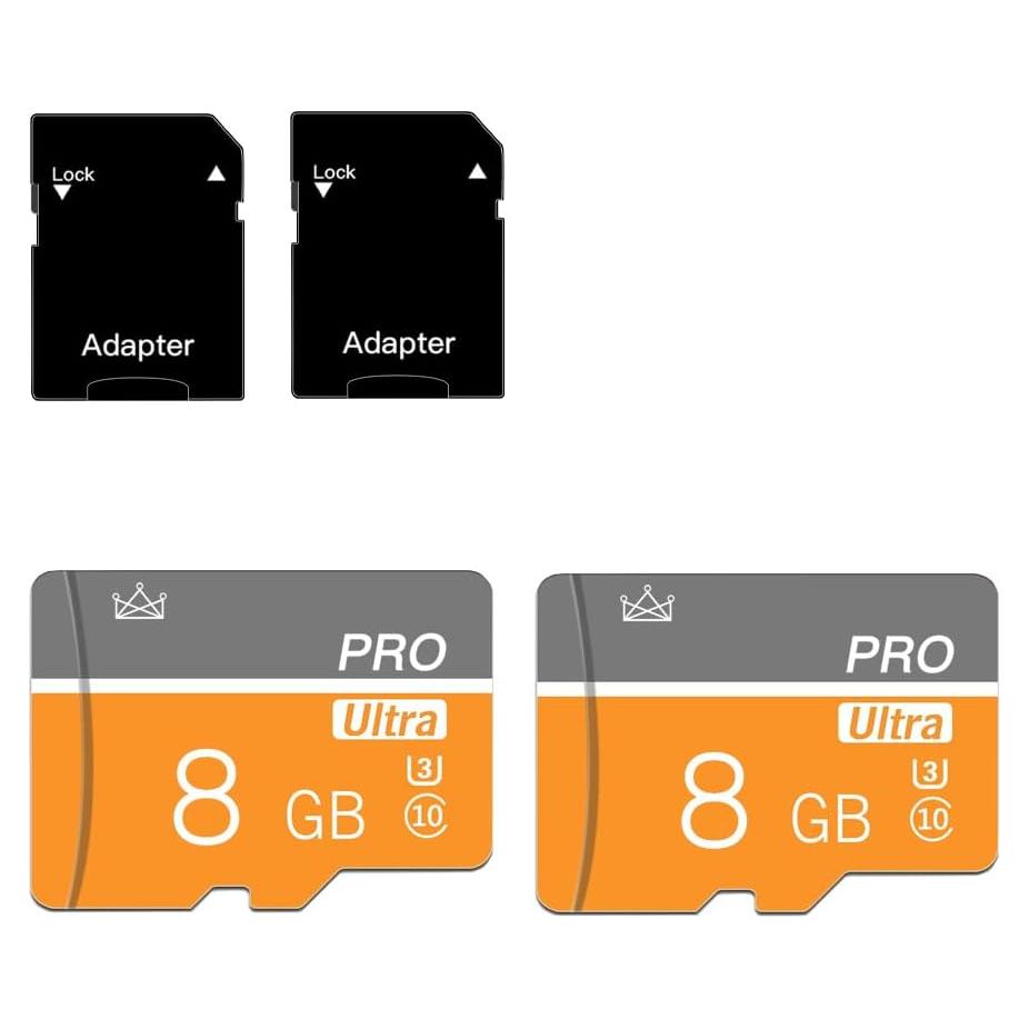 Tarjeta Micro SD 8GB Clase 10 Talebasic con Adaptador SD