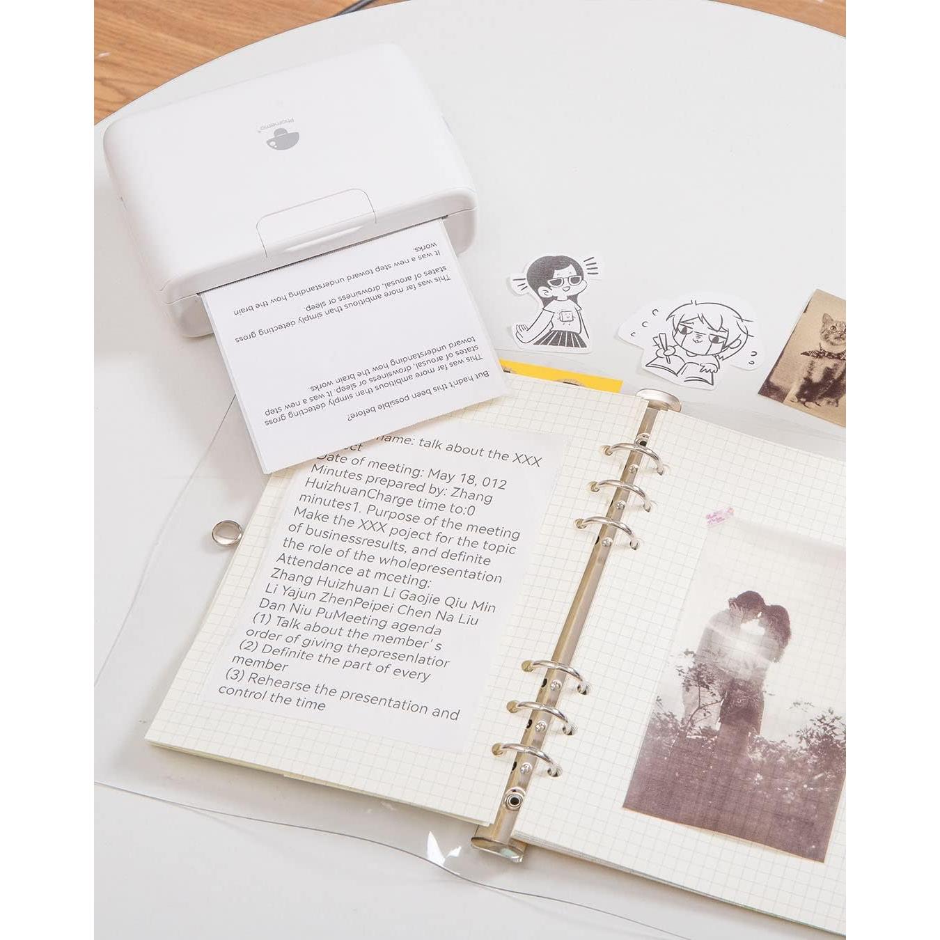 Papel Térmico No Adhesivo Phomemo 110mm 3 Rollos Blanco