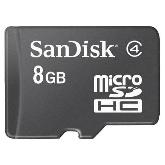 SanDisk® microSDHC™ 8GB Memory Card