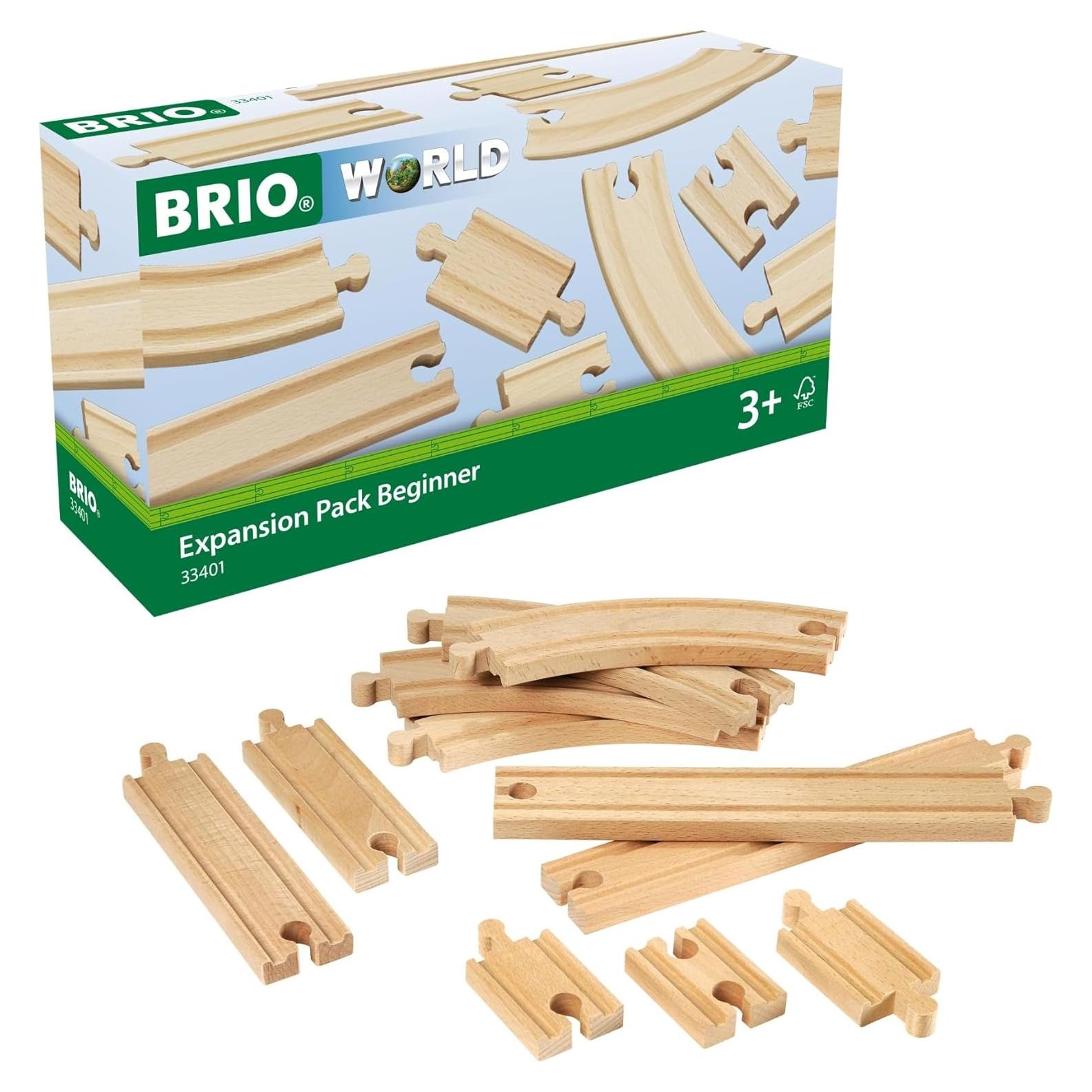 Set de Pistas de Tren de Madera BRIO World - 11 Piezas - 3 años+