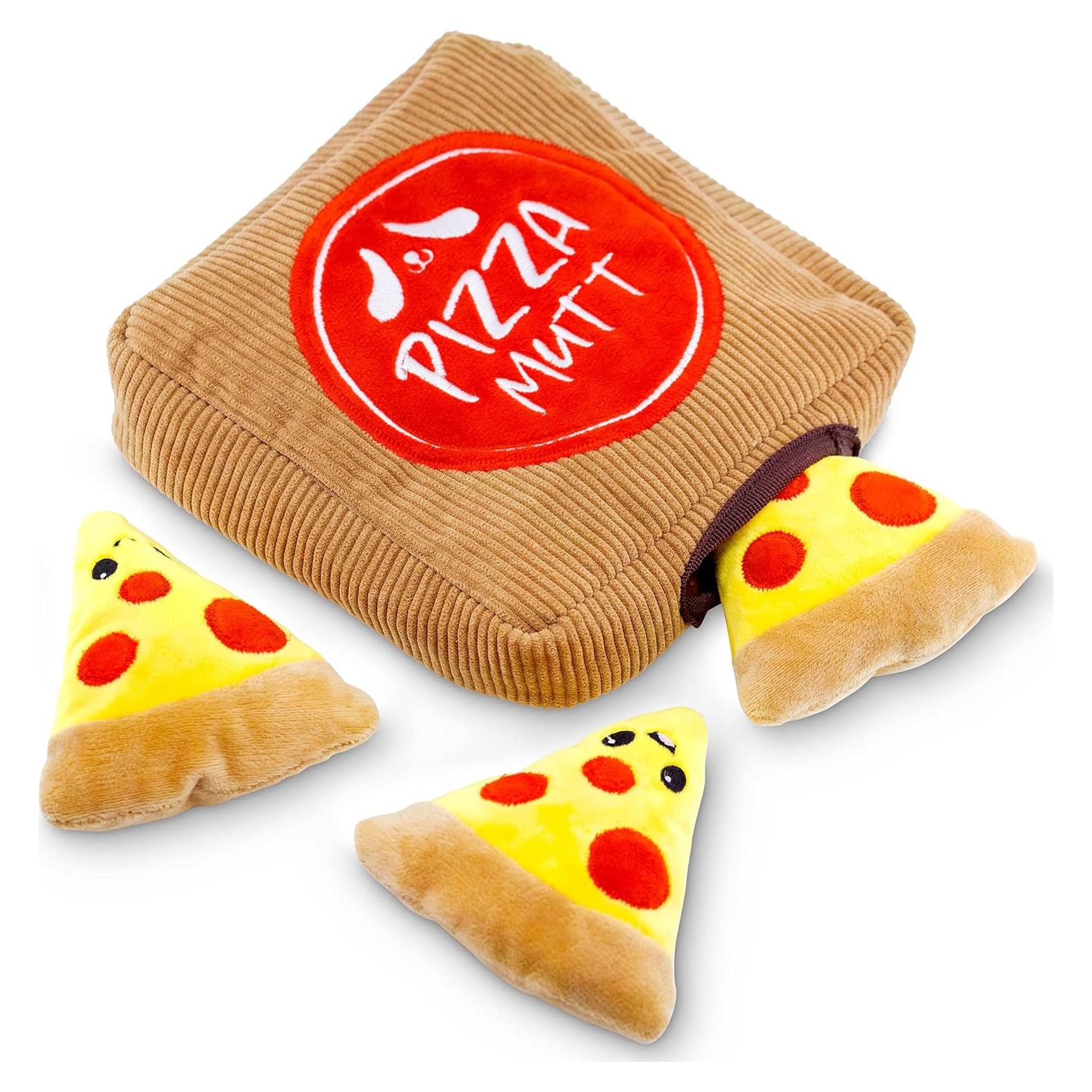 Juguete de Peluche Interactivo Pet Craft Supply Pizza Mutt