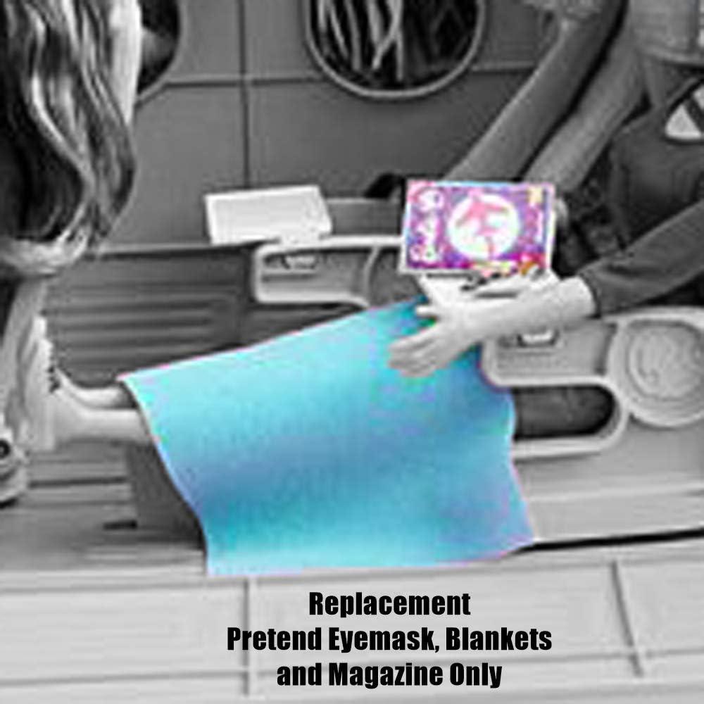 Juego de Repuestos Barbie DreamPlane GDG76 - 1 Máscara, 2 Mantas