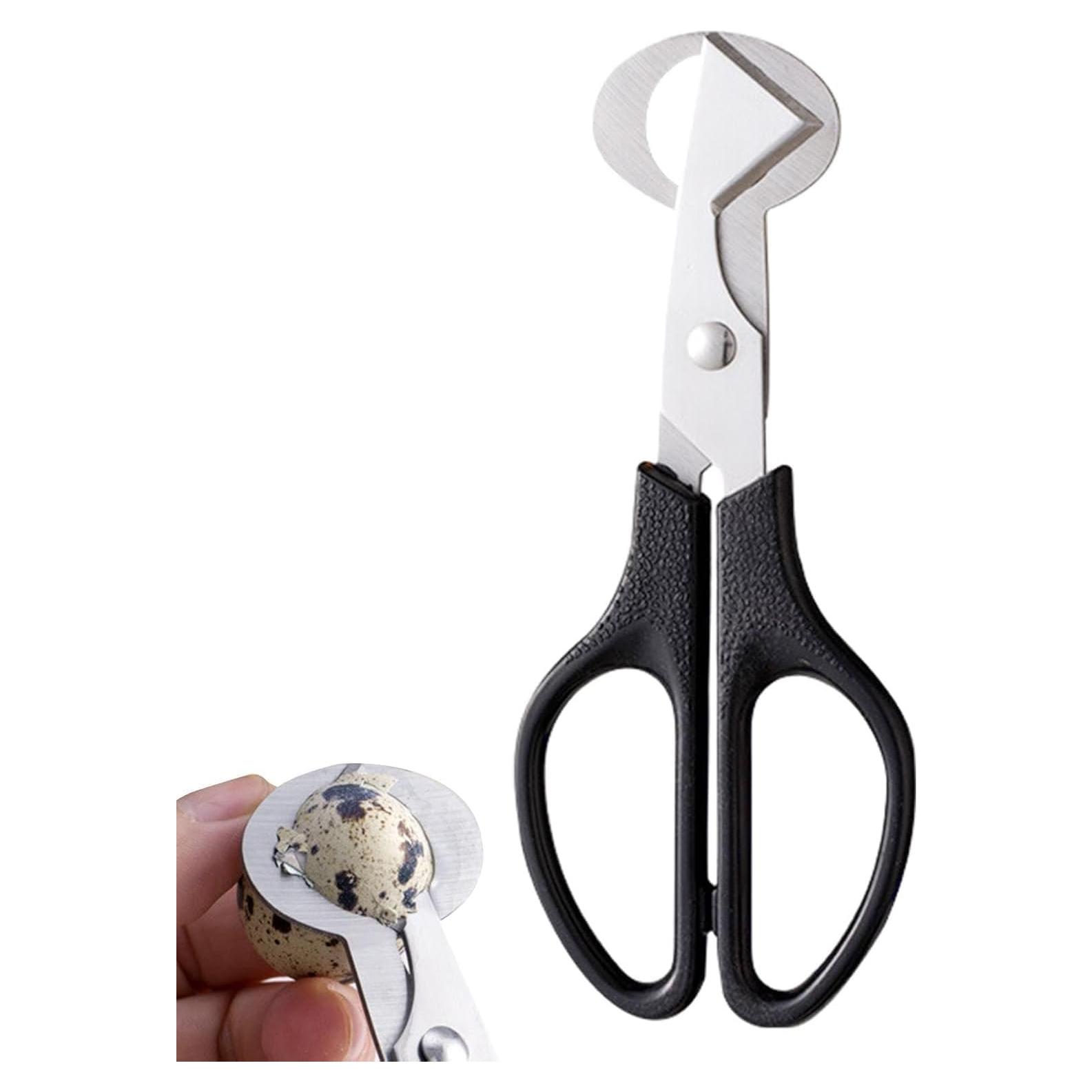 Tijeras Cortadoras de Huevos de Codorniz Pxiryanlow - Acero Inoxidable