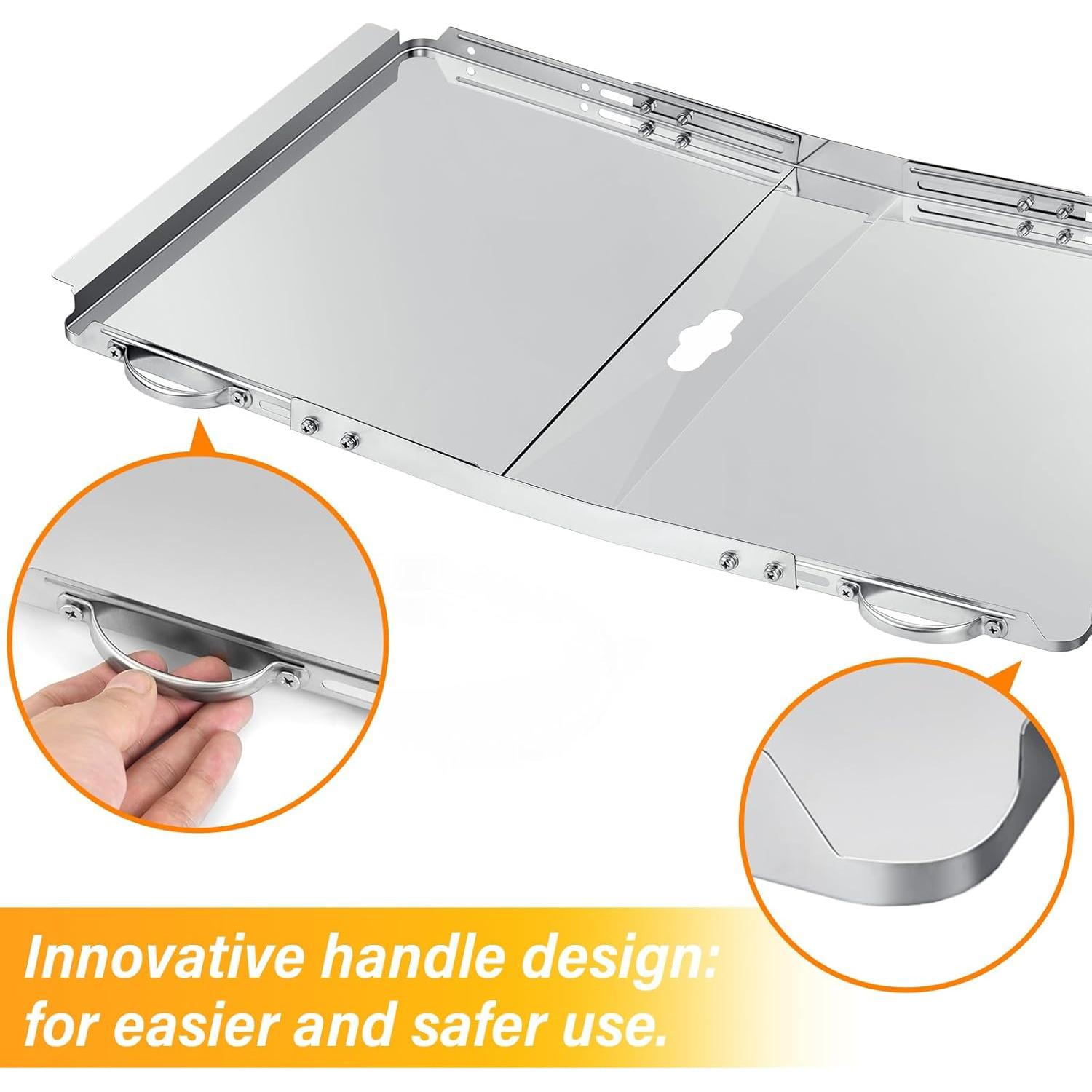 Bandeja de Goteo Universal Suranew para Parrillas de Gas 61-76cm