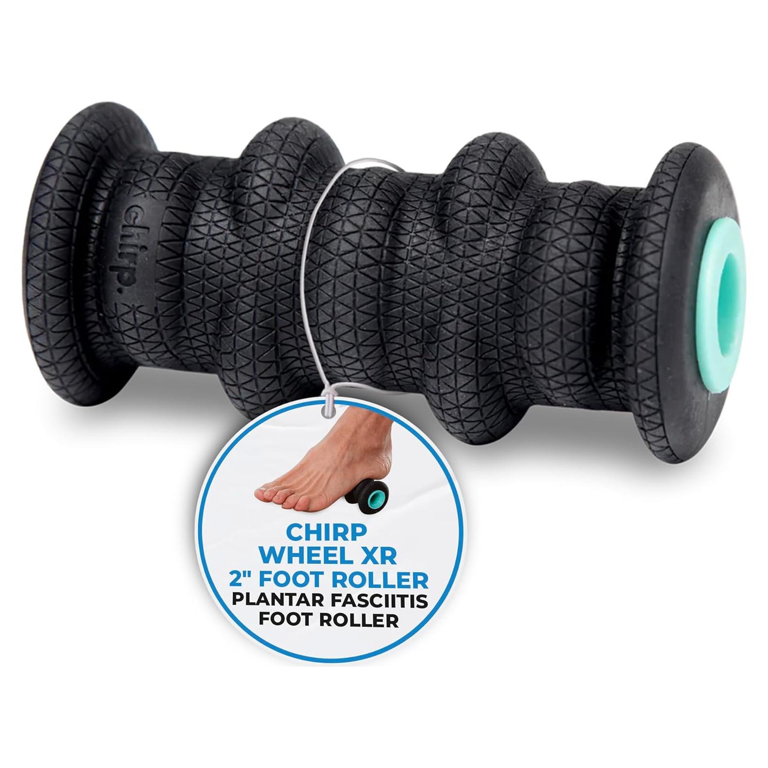 Rodillo de Masaje Chirp Wheel XR 2" (5.08cm) para Pies - Alivio de Fascitis Plantar